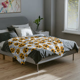Beautiful Halloween Velveteen Minky Blanket 2