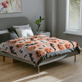 Beautiful Halloween Velveteen Minky Blanket 1