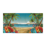 Summer Design 10 on Tropical Sunset Beach Towel - Perfect for Summer Vibes, Pool Parties & Beach Getaways