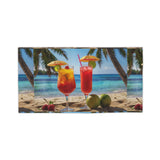 Summer Design 07 on Tropical Sunset Beach Towel - Perfect for Summer Vibes, Pool Parties & Beach Getaways
