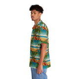 Summer Design 10 on Beautiful Men's Hawaiian Shirt (AOP) 7
