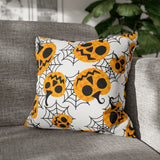 Beautiful Halloween Spun Polyester Square Pillow Case 2