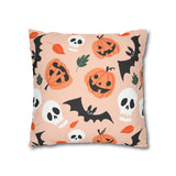 Beautiful Halloween Spun Polyester Square Pillow Case 1