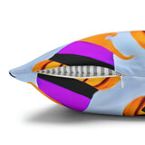 Beautiful Halloween Spun Polyester Square Pillow Case 6