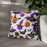 Beautiful Halloween Spun Polyester Square Pillow Case 5