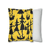 Beautiful Halloween Spun Polyester Square Pillow Case 4