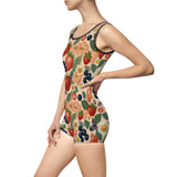 Summer Design 03 on Bohemian Floral Women's Vintage Swimsuit - Retro Style Swimwear for Summer