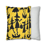 Beautiful Halloween Spun Polyester Square Pillow Case 4