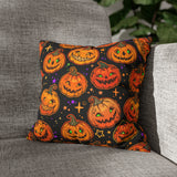 Beautiful Halloween Spun Polyester Square Pillow Case 3
