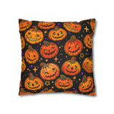 Beautiful Halloween Spun Polyester Square Pillow Case 3
