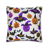 Beautiful Halloween Spun Polyester Square Pillow Case 5