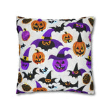 Beautiful Halloween Spun Polyester Square Pillow Case 5