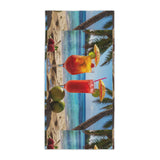 Summer Design 07 on Tropical Sunset Beach Towel - Perfect for Summer Vibes, Pool Parties & Beach Getaways