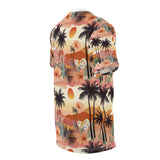Summer Design 04 on Floral Unisex Cut & Sew Tee - Vibrant Nature Inspired Design for All Occasions