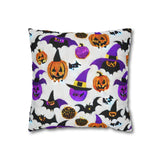 Beautiful Halloween Spun Polyester Square Pillow Case 5