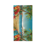 Summer Design 10 on Tropical Sunset Beach Towel - Perfect for Summer Vibes, Pool Parties & Beach Getaways