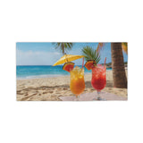 Summer Design 09 on Tropical Sunset Beach Towel - Perfect for Summer Vibes, Pool Parties & Beach Getaways
