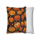 Beautiful Halloween Spun Polyester Square Pillow Case 3