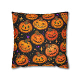 Beautiful Halloween Spun Polyester Square Pillow Case 3