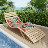Summer Design 01 on Tropical Sunset Beach Towel - Perfect for Summer Vibes, Pool Parties & Beach Getaways