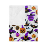 Beautiful Halloween Velveteen Minky Blanket 5