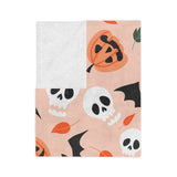 Beautiful Halloween Velveteen Minky Blanket 1