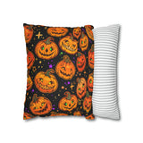 Beautiful Halloween Spun Polyester Square Pillow Case 3