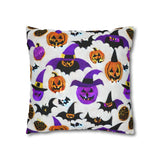 Beautiful Halloween Spun Polyester Square Pillow Case 5