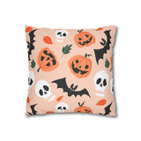 Beautiful Halloween Spun Polyester Square Pillow Case 1