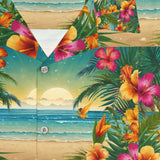 Summer Design 12 on Beautiful Men's Hawaiian Shirt (AOP) 7