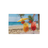Summer Design 09 on Tropical Sunset Beach Towel - Perfect for Summer Vibes, Pool Parties & Beach Getaways