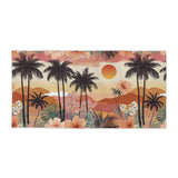Summer Design 04 on Tropical Sunset Beach Towel - Perfect for Summer Vibes, Pool Parties & Beach Getaways