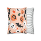 Beautiful Halloween Spun Polyester Square Pillow Case 1