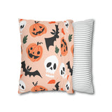 Beautiful Halloween Spun Polyester Square Pillow Case 1