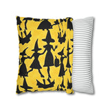 Beautiful Halloween Spun Polyester Square Pillow Case 4