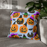 Beautiful Halloween Spun Polyester Square Pillow Case 6