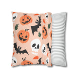Beautiful Halloween Spun Polyester Square Pillow Case 1