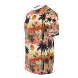 Summer Design 04 on Floral Unisex Cut & Sew Tee - Vibrant Nature Inspired Design for All Occasions