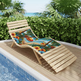 Summer Design 11 on Tropical Sunset Beach Towel - Perfect for Summer Vibes, Pool Parties & Beach Getaways