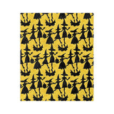Beautiful Halloween Velveteen Minky Blanket 4