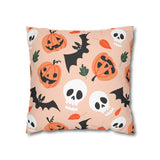 Beautiful Halloween Spun Polyester Square Pillow Case 1