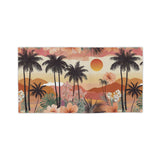 Summer Design 04 on Tropical Sunset Beach Towel - Perfect for Summer Vibes, Pool Parties & Beach Getaways