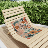 Summer Design 01 on Tropical Sunset Beach Towel - Perfect for Summer Vibes, Pool Parties & Beach Getaways