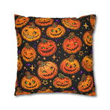 Beautiful Halloween Spun Polyester Square Pillow Case 3