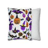 Beautiful Halloween Spun Polyester Square Pillow Case 5