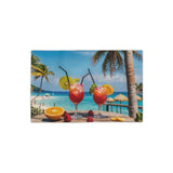 Summer Design 08 on Tropical Sunset Beach Towel - Perfect for Summer Vibes, Pool Parties & Beach Getaways