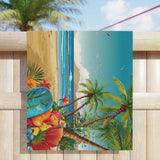 Summer Design 10 on Tropical Sunset Beach Towel - Perfect for Summer Vibes, Pool Parties & Beach Getaways