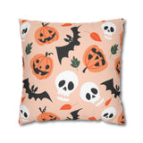 Beautiful Halloween Spun Polyester Square Pillow Case 1
