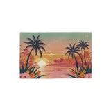 Summer Design 06 on Tropical Sunset Beach Towel - Perfect for Summer Vibes, Pool Parties & Beach Getaways