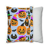 Beautiful Halloween Spun Polyester Square Pillow Case 6